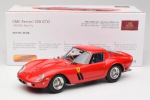Ferrari 250 GTO London Show Röd CMC 1:18 M-256 Metall — bild 6 av 6