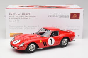 Ferrari 250 GTO #1 P. Rodriguez / W. Mairesse Paris 1000km 1962 CMC 1:18 M-254 Metall — bild 6 av 6