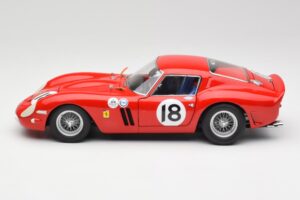 Ferrari 250 GTO #18 P. Rodriguez Daytona Continental 3 Hours Winner 1963 Kyosho 1:18 08438F Metall — bild 4 av 8