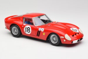 Ferrari 250 GTO #18 P. Rodriguez Daytona Continental 3 Hours Winner 1963 Kyosho 1:18 08438F Metall — bild 6 av 8