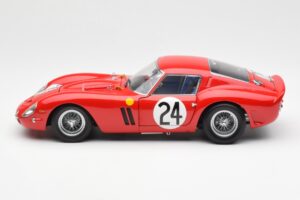 Ferrari 250 GTO #24 J. Blaton / G. Langlois 2nd 24 Hours of Le Mans 1963 Kyosho 1:18 08432C Metall — bild 4 av 8