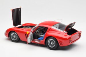 Ferrari 250 GTO #24 J. Blaton / G. Langlois 2nd 24 Hours of Le Mans 1963 Kyosho 1:18 08432C Metall — bild 5 av 8