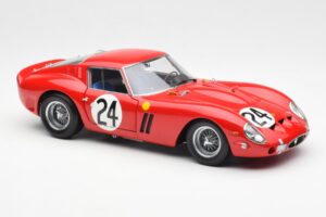 Ferrari 250 GTO #24 J. Blaton / G. Langlois 2nd 24 Hours of Le Mans 1963 Kyosho 1:18 08432C Metall — bild 6 av 8
