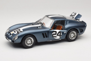 Ferrari 250 GTO #24 Blå Vit Rand 1962 Bburago 1:18 3011-B2 Metall — bild 2 av 8
