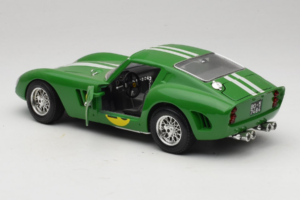 Ferrari 250 GTO #26 Grön Vita Ränder 1962 Bburago 1:18 3011-G3 Metall — bild 5 av 8