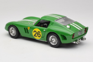 Ferrari 250 GTO #26 Grön Vita Ränder 1962 Bburago 1:18 3011-G3 Metall — bild 7 av 8