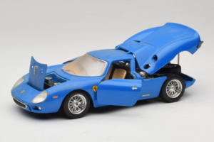 Ferrari 250 LM Blå Bburago 1:18 3033-B1 Metall — bild 2 av 8