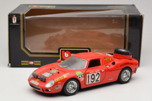 Ferrari 250 LM #192 Röd 1965 Bburago 1:18 3033-P1 Metall — bild 8 av 8