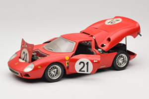 Ferrari 250 LM #21 M. Gregory / J. Rindt 24 Hours of Le Mans 1965 Bburago 1:18 3033-P2 Metall — bild 2 av 8