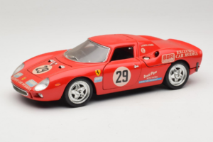 Ferrari 250 LM #29 Owens / Jones Monza 1992 Begränsad Upplaga Bburago 1:18 3033-P3 Metall