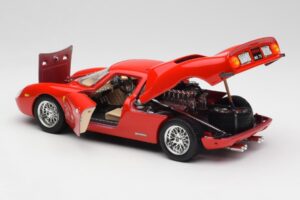 Ferrari 250 Le Mans Röd Bburago 1:18 3033 Metall — bild 5 av 8