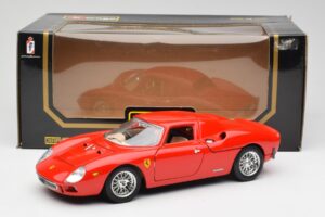 Ferrari 250 Le Mans Röd Bburago 1:18 3033 Metall — bild 8 av 8