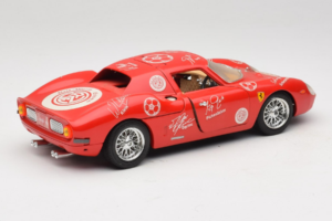 Ferrari 250 LM Röd Vit Essen Autographs Begränsad Upplaga Bburago 1:18 3033-P4 Metall — bild 3 av 8