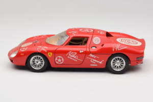 Ferrari 250 LM Röd Vit Essen Autographs Begränsad Upplaga Bburago 1:18 3033-P4 Metall — bild 4 av 8