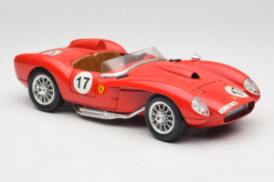 Ferrari 250 Testa Rossa #17 Röd 1957 Bburago 1:18 3007-R4 Metall — bild 6 av 8