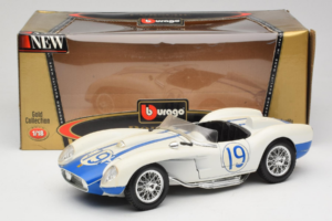 Ferrari 250 Testa Rossa #19 Vit Replacement Box 1957 Bburago 1:18 3007-R5 Metall — bild 8 av 8