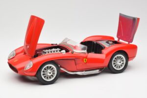 Ferrari 250 Testa Rossa Röd Bburago 1:18 3007 Metall — bild 2 av 8