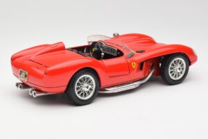 Ferrari 250 Testa Rossa Röd Bburago 1:18 3007 Metall — bild 3 av 8