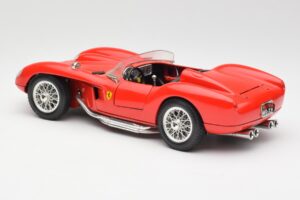 Ferrari 250 Testa Rossa Röd Bburago 1:18 3007 Metall — bild 7 av 8