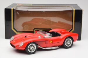 Ferrari 250 Testa Rossa Röd Bburago 1:18 3007 Metall — bild 8 av 8