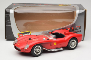 Ferrari 250 Testa Rossa #4 Röd Replacement Box 1957 Bburago 1:18 3007-R6 Metall — bild 8 av 8