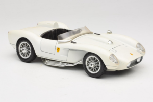 Ferrari 250 Testa Rossa Vit Replacement Box Bburago 1:18 3007-R3 Metall — bild 6 av 8