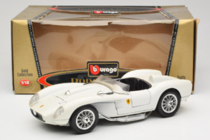 Ferrari 250 Testa Rossa Vit Replacement Box Bburago 1:18 3007-R3 Metall — bild 8 av 8