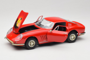 Ferrari 275 GTB/4 Röd Med Palm på Huven ERTL 1:18 7483-P1 Metall — bild 2 av 8