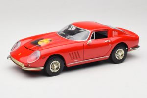 Ferrari 275 GTB/4 Röd Med Palm på Huven ERTL 1:18 7483-P1 Metall