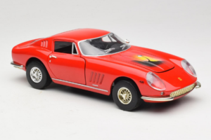Ferrari 275 GTB/4 Röd Med Palm på Huven ERTL 1:18 7483-P1 Metall — bild 6 av 8
