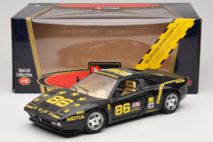 Ferrari 288 GTO #86 Svart Begränsad Upplaga 1984 Bburago 1:18 3027-B1 Metall — bild 8 av 8