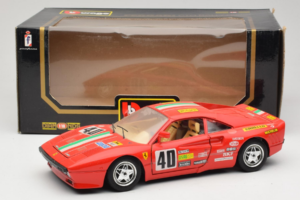 Ferrari 288 GTO Rally #40 Röd 1986 Bburago 1:18 3057-P1 Metall — bild 8 av 8