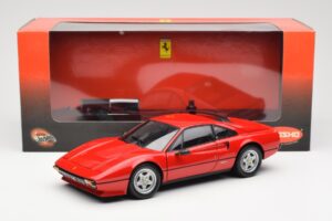 Ferrari 308 GTB Quattrovalvole Röd Kyosho 1:18 08182R Metall — bild 8 av 8