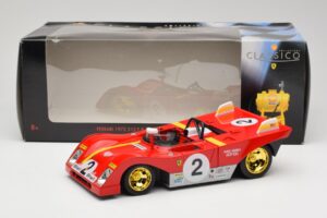 Ferrari 312 PB #2 Scuderia Ferrari World Sportscar Championship 1972 Shell 1:18 Shell001 Metall — bild 8 av 8