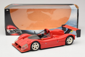 Ferrari 333 SP Röd Med Vita Fälgar Hot Wheels 1:18 29230 Metall — bild 8 av 8