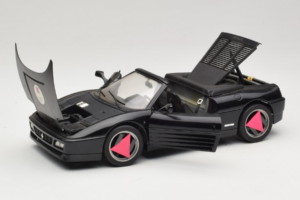 Ferrari 348 Spider Svart Mira 1:18 6181 Metall — bild 2 av 8