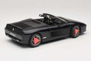 Ferrari 348 Spider Svart Mira 1:18 6181 Metall — bild 3 av 8