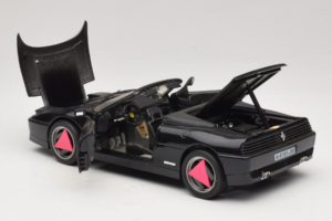 Ferrari 348 Spider Svart Mira 1:18 6181 Metall — bild 5 av 8