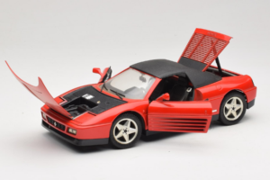 Ferrari 348 Spider Röd Mira 1:18 6180 Metall — bild 2 av 8