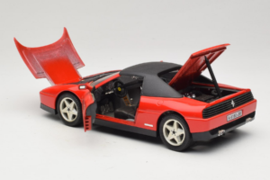 Ferrari 348 Spider Röd Mira 1:18 6180 Metall — bild 5 av 8