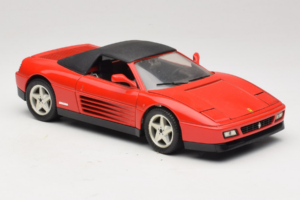 Ferrari 348 Spider Röd Mira 1:18 6180 Metall — bild 6 av 8