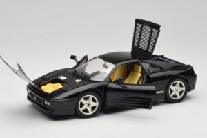 Ferrari 348 TB Svart Mira 1:18 6101-R1 Metall — bild 3 av 8