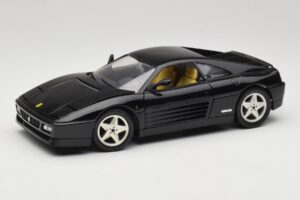Ferrari 348 TB Svart Mira 1:18 6101-R1 Metall