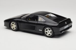 Ferrari 348 TB Svart Mira 1:18 6101-R1 Metall — bild 7 av 8