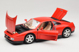 Ferrari 348 tb Röd Bburago 1:18 3039 Metall — bild 2 av 8