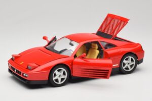 Ferrari 348 TB Röd Mira 1:18 6101 Metall — bild 2 av 8