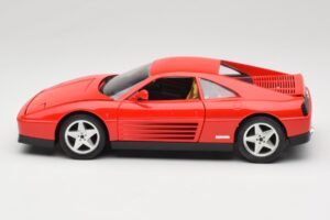 Ferrari 348 TB Röd Mira 1:18 6101 Metall — bild 4 av 8