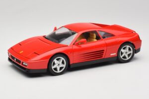 Ferrari 348 TB Röd Mira 1:18 6101 Metall