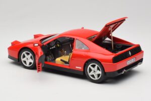 Ferrari 348 TB Röd Mira 1:18 6101 Metall — bild 5 av 8