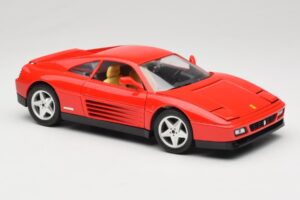 Ferrari 348 TB Röd Mira 1:18 6101 Metall — bild 6 av 8